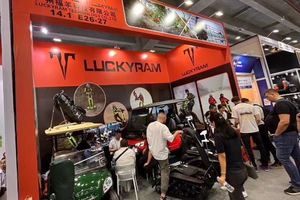 Luckyram menikmati populariti yang hebat di Canton Fair