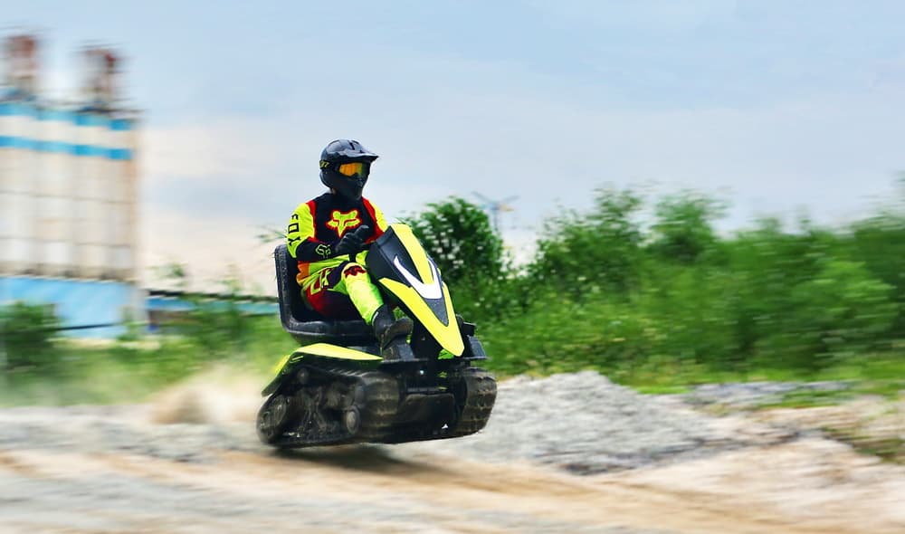 2026 Electric Dwi Track Snowmobile untuk Lumba Luar Jalan