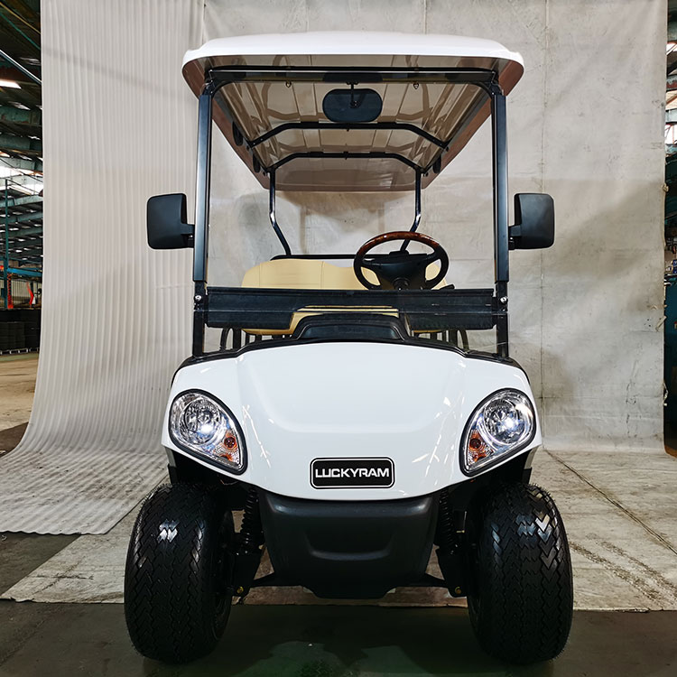 Keranjang golf elektrik 4 tempat duduk dengan bateri lithium