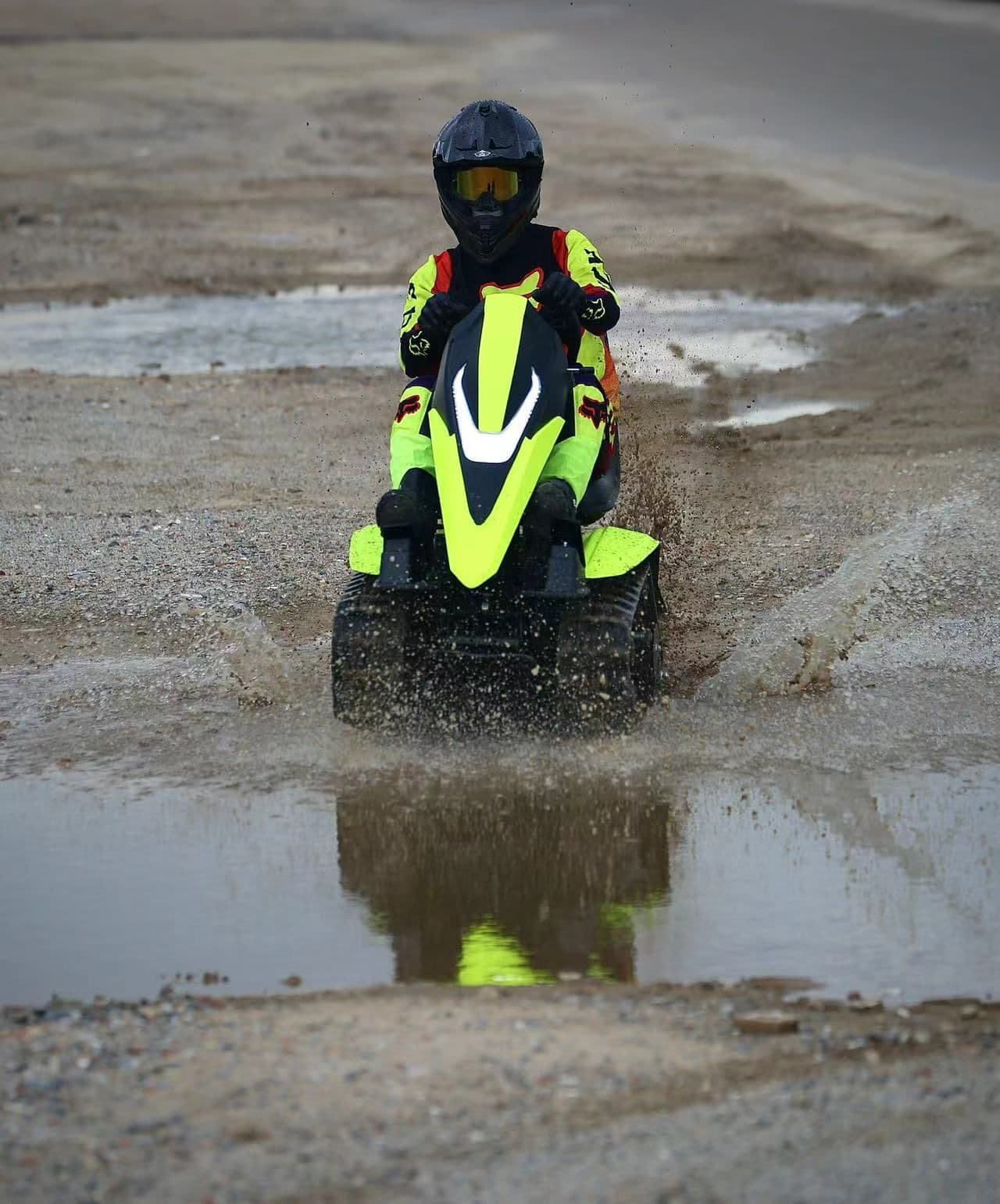 72V 4kw 45ah Bateri Litium Dwi Landasan Luar Jalan Elektrik Go-Kart