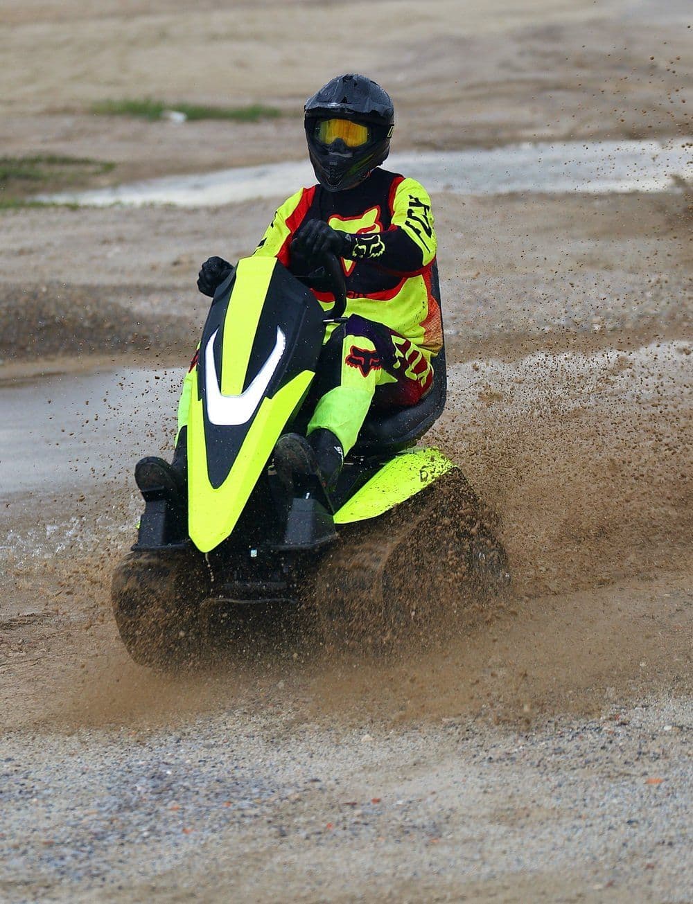 Bateri Litium 72V Dwi-jejak ETV Kart Elektrik Luar Jalan