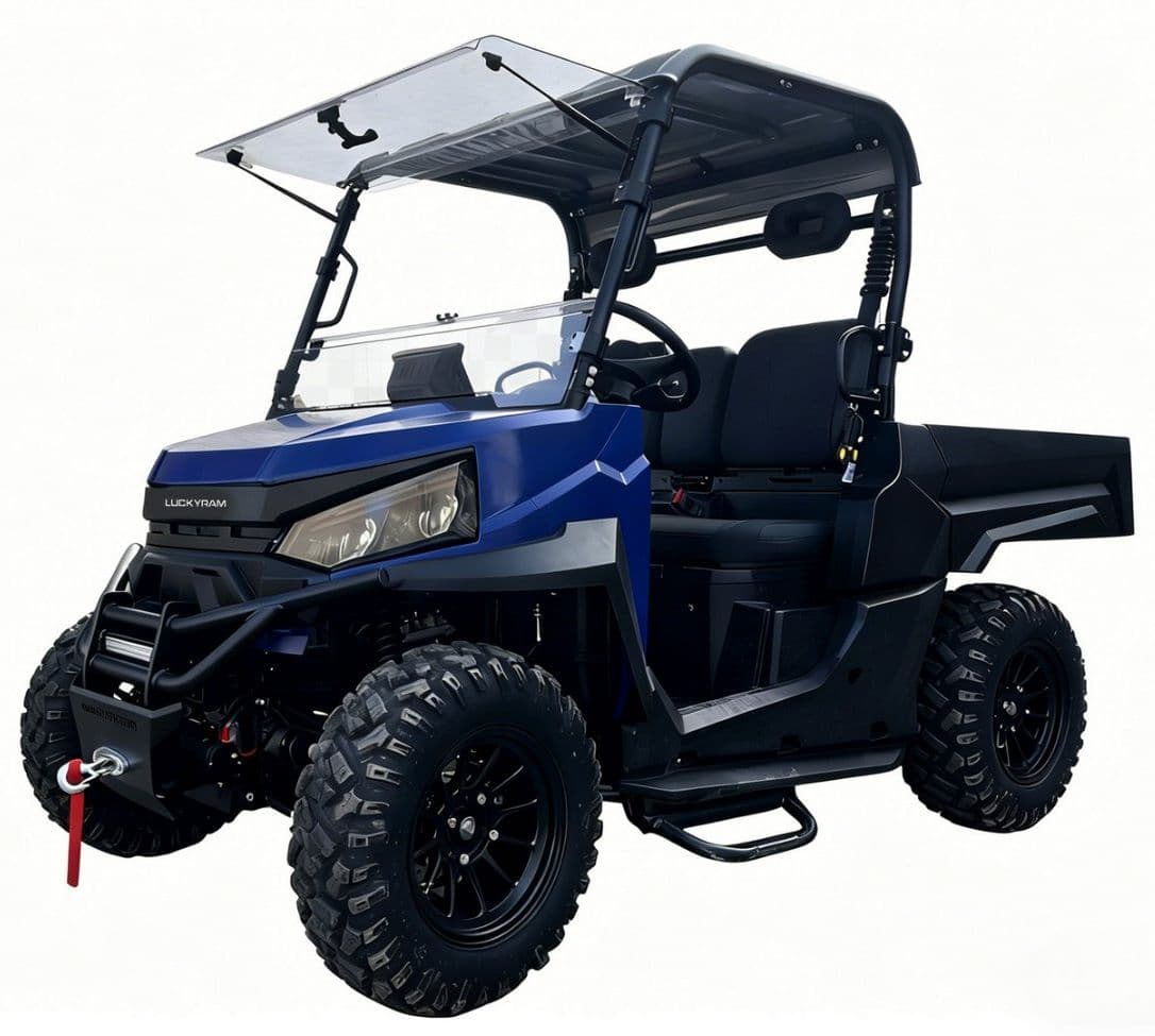 73.6V UTV Elektrik 10KW AC Motor Julat 80-100km untuk Penyelenggaraan Harta
